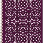Blue Sky 2022 Weekly & Monthly Planner, 8.5" x 11", Flexible Cover, Wirebound, Gili (117889-22)